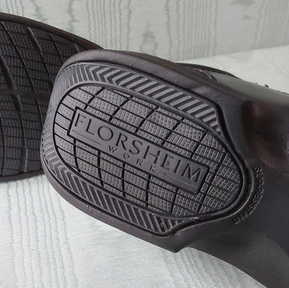 NIB FLORSHEIM Men's Work Shoes SIZE 9 D / #074 - Picture 5 of 10